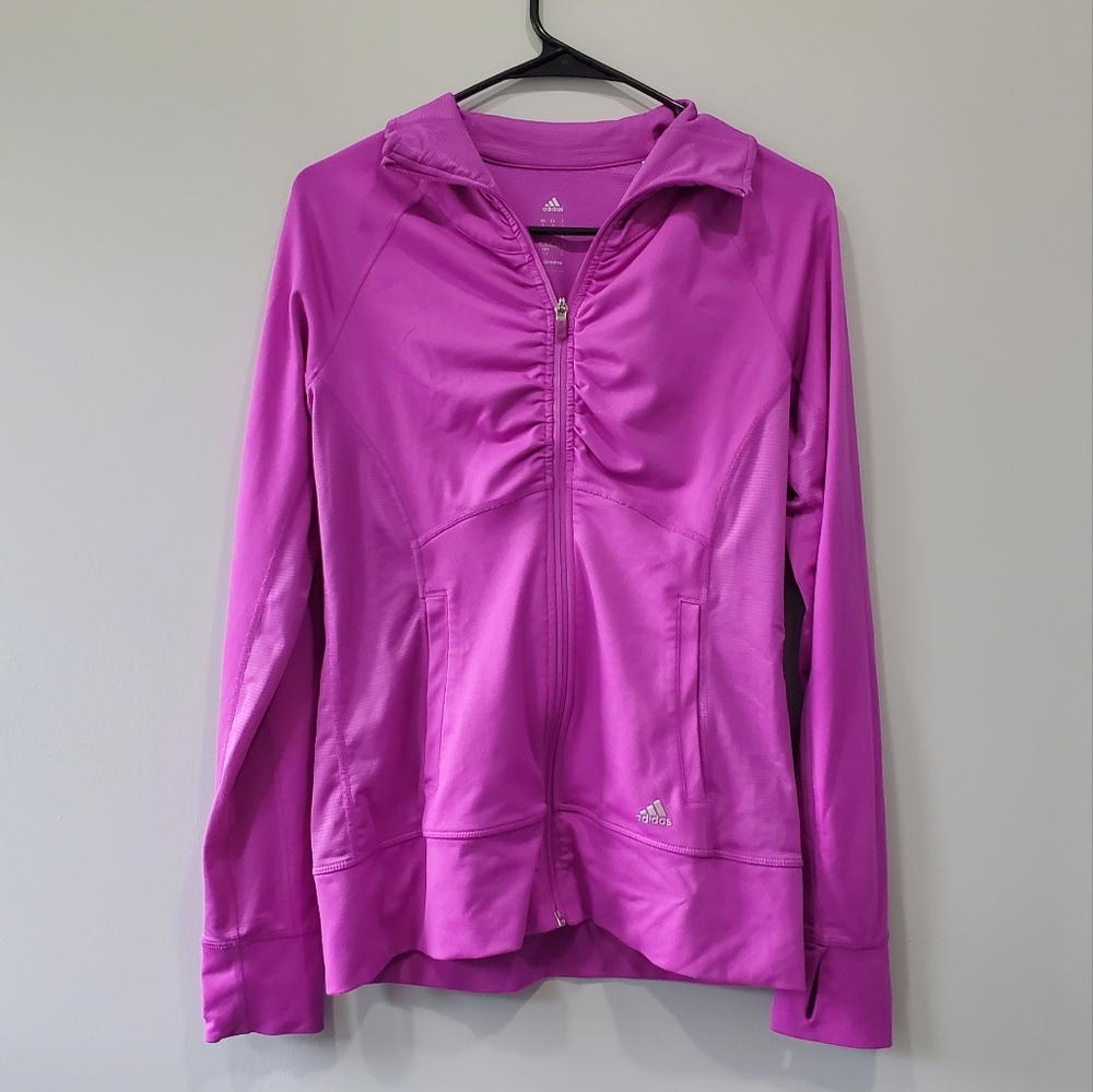 Adidas | Purple Climalite Jacket